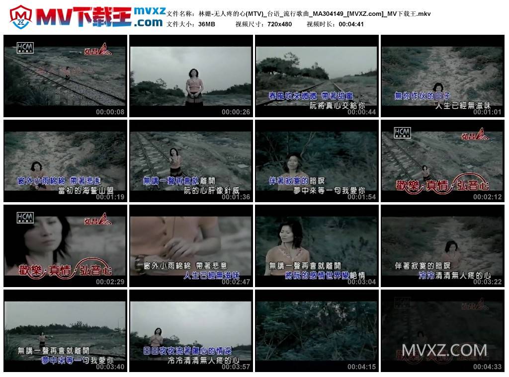 林姗-无人疼的心(MTV)_台语_流行歌曲_MA304149